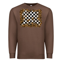 Chestnut racing leopard background Premium Sweatshirt - RanaPortraitStore