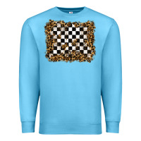 Ocean Blue racing leopard background Premium Sweatshirt - RanaPortraitStore