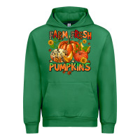 Emerald farm fresh pupkins Urban Hoodie - AdoDesignShop