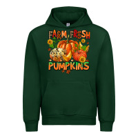 Forest Green farm fresh pupkins Urban Hoodie - AdoDesignShop