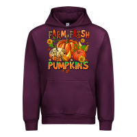 Mauve Wine farm fresh pupkins Urban Hoodie - AdoDesignShop
