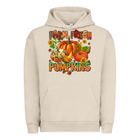 Pigment French Oak farm fresh pupkins Urban Hoodie - AdoDesignShop