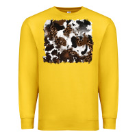 Lemon leopard cowhide background Premium Sweatshirt - RanaPortraitStore