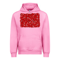 Fuchsia Pink bandana background Urban Hoodie - AdoDesignShop