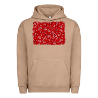 Pigment Burro bandana background Urban Hoodie - AdoDesignShop