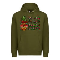 Army Green summer vibes Premium Hoodie - CowhideDigitalArt