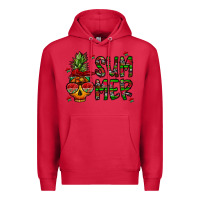 Cardinal summer vibes Premium Hoodie - CowhideDigitalArt