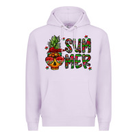 Lilac summer vibes Premium Hoodie - CowhideDigitalArt