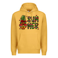 Mustard summer vibes Premium Hoodie - CowhideDigitalArt