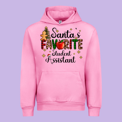 Santa's Favorite Student Assistant Urban Hoodie Designed By Adodesignshop