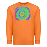 Carrot tie dye backround Premium Sweatshirt - RanaPortraitStore