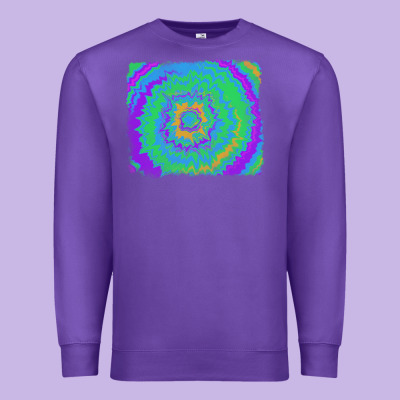Premium Sweatshirt tie dye backround