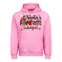Fuchsia Pink santa's favorite substitute Urban Hoodie - AdoDesignShop