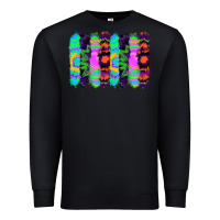 Black tie dye brushstrokes Premium Sweatshirt - RanaPortraitStore