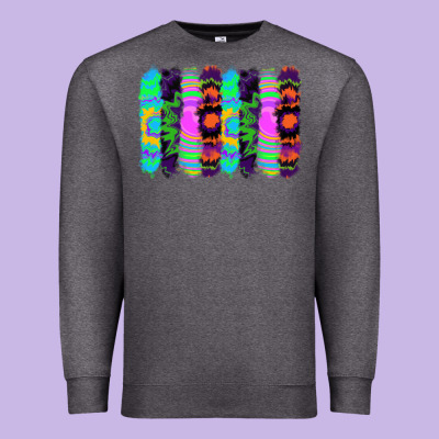 Premium Sweatshirt tie dye brushstrokes
