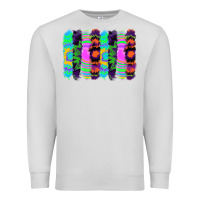 Dove Grey tie dye brushstrokes Premium Sweatshirt - RanaPortraitStore