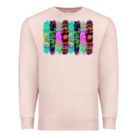 Pale Pink tie dye brushstrokes Premium Sweatshirt - RanaPortraitStore