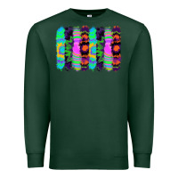 Sports Green tie dye brushstrokes Premium Sweatshirt - RanaPortraitStore