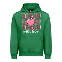 Emerald teach with love Urban Hoodie - JahusDesignShop