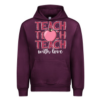 Mauve Wine teach with love Urban Hoodie - JahusDesignShop