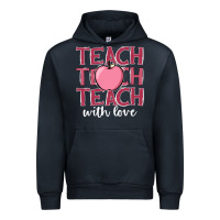 Navy teach with love Urban Hoodie - JahusDesignShop