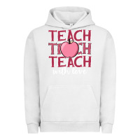 Pigment Lunar Rock teach with love Urban Hoodie - JahusDesignShop