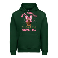 Forest Green over caffeinated moms club Urban Hoodie - JahusDesignShop