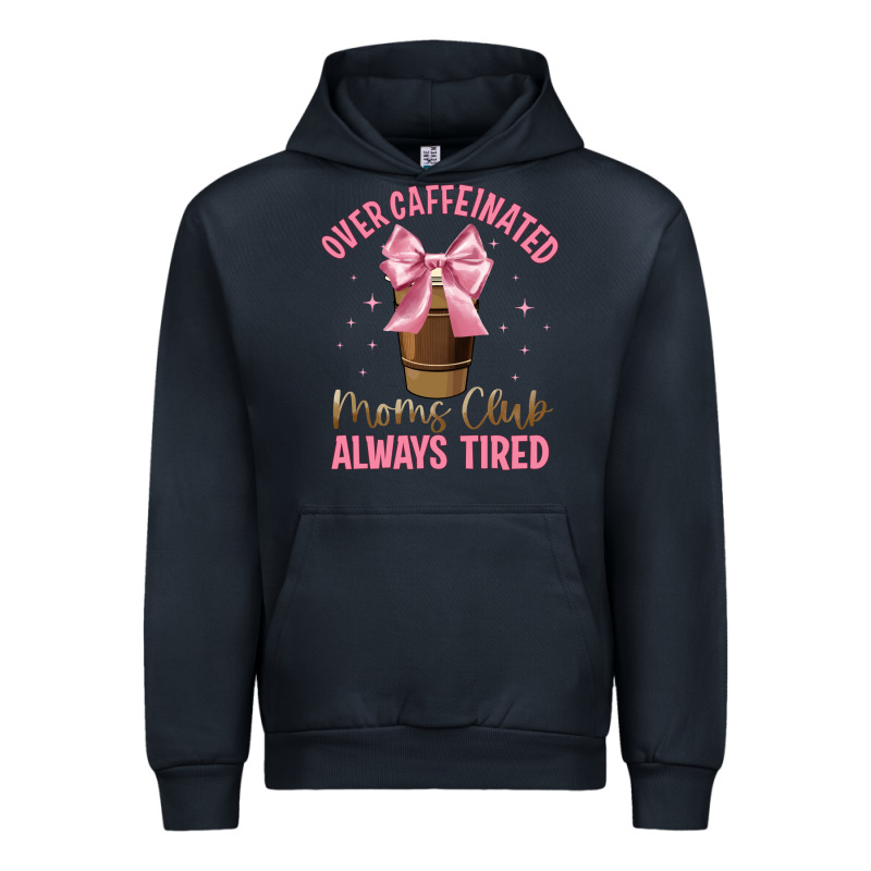 Over Caffeinated Moms Club Urban Hoodie by JahusDesignShop | Teevron