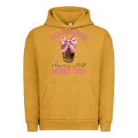 Pigment Peanut Butter over caffeinated moms club Urban Hoodie - JahusDesignShop