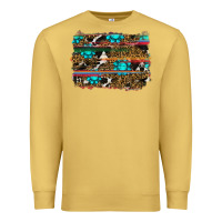 Antique Gold western background Premium Sweatshirt - RanaPortraitStore