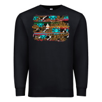 Black western background Premium Sweatshirt - RanaPortraitStore