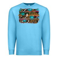 Ocean Blue western background Premium Sweatshirt - RanaPortraitStore