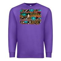 Purple western background Premium Sweatshirt - RanaPortraitStore