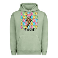 Pigment Oil Green last day of school Urban Hoodie - JahusDesignShop