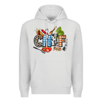 Dove Grey chef Premium Hoodie - AdoDesignShop