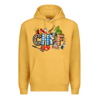 Mustard chef Premium Hoodie - AdoDesignShop