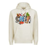 Oatmeal Heather chef Premium Hoodie - AdoDesignShop