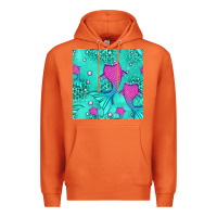 Carrot mermaid tail seamless pattern Premium Hoodie - HRA Design Shop
