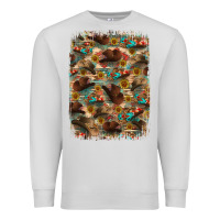 Dove Grey western  background Premium Sweatshirt - RanaPortraitStore