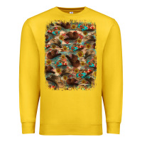 Lemon western  background Premium Sweatshirt - RanaPortraitStore