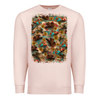 Pale Pink western  background Premium Sweatshirt - RanaPortraitStore