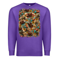 Purple western  background Premium Sweatshirt - RanaPortraitStore
