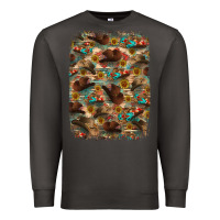 Smoke western  background Premium Sweatshirt - RanaPortraitStore