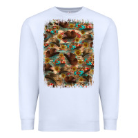 White western  background Premium Sweatshirt - RanaPortraitStore