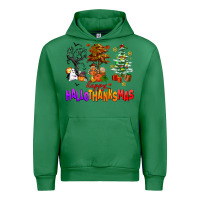 Emerald happy hallothanksmas trees Urban Hoodie - AdoDesignShop