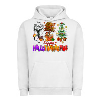 Pigment Lunar Rock happy hallothanksmas trees Urban Hoodie - AdoDesignShop