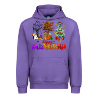 Tulip happy hallothanksmas trees Urban Hoodie - AdoDesignShop