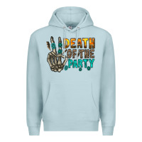 Blue Mist death of party Premium Hoodie - RacoonDesign