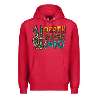 Cardinal death of party Premium Hoodie - RacoonDesign