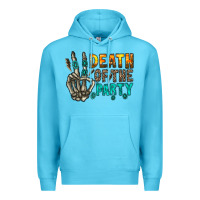 Ocean Blue death of party Premium Hoodie - RacoonDesign